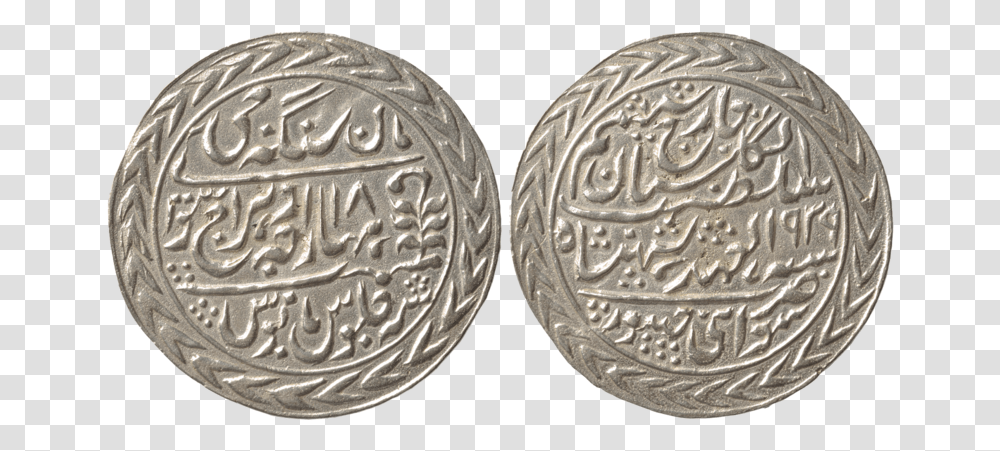 File Jaipur Nazarana Rupee Man Singh Ii 1939 Coin, Money, Silver, Accessories, Accessory Transparent Png