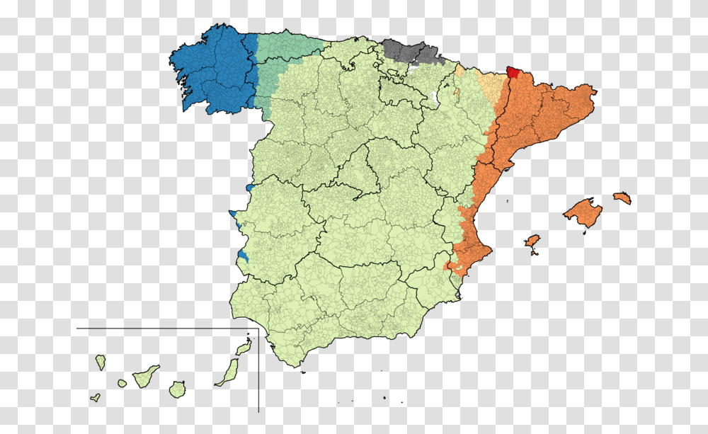 File Languages Wikimedia Commons Ethnic Map Of Spain, Diagram, Atlas, Plot, Person Transparent Png