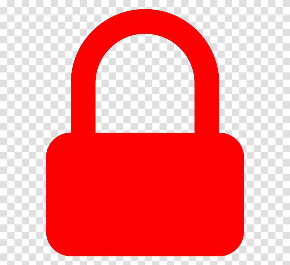 File Lock R Svg Clipart Red Padlock, First Aid, Combination Lock Transparent Png