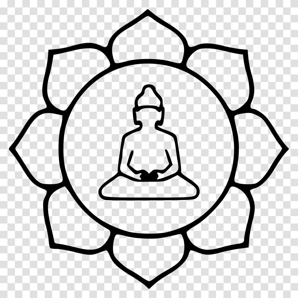 File Lotus Svg Wikimedia Symbol Buddhism, Gray, World Of Warcraft Transparent Png