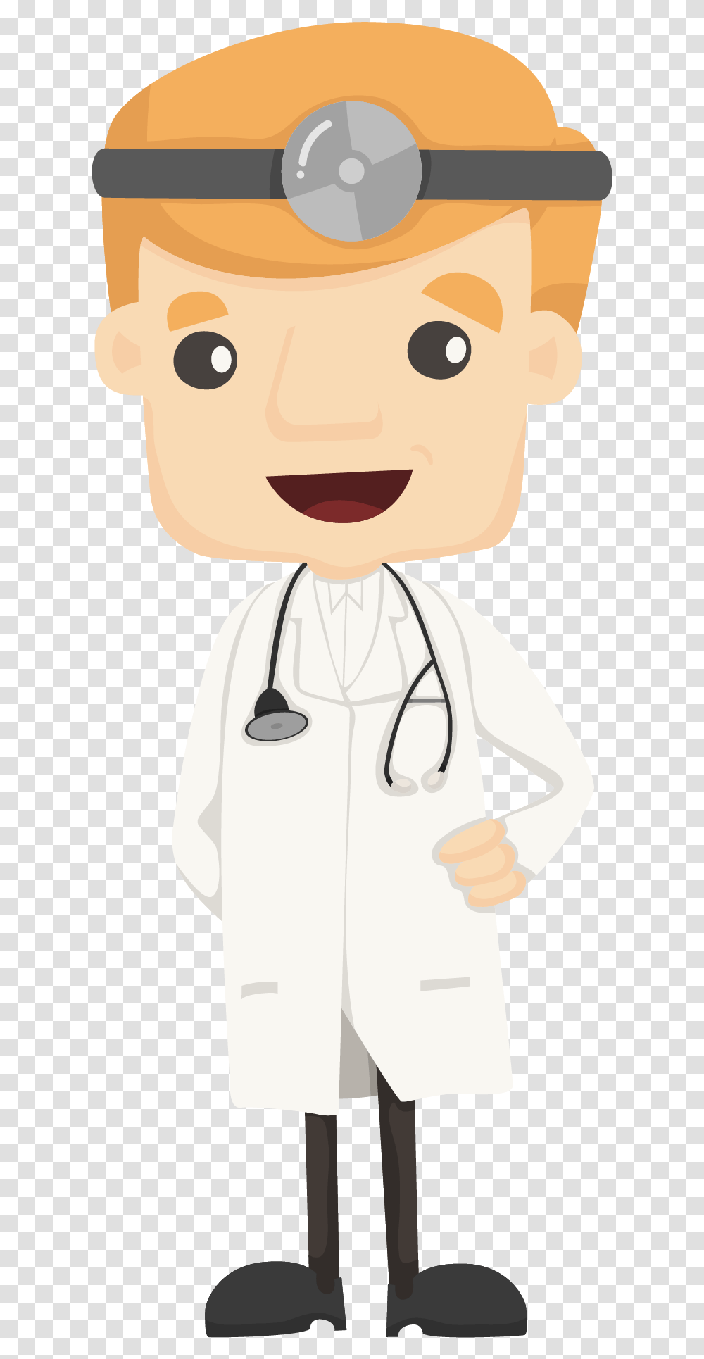 File Medicua Sad Doctor Cartoon, Person, Chef, Toy, Face Transparent Png