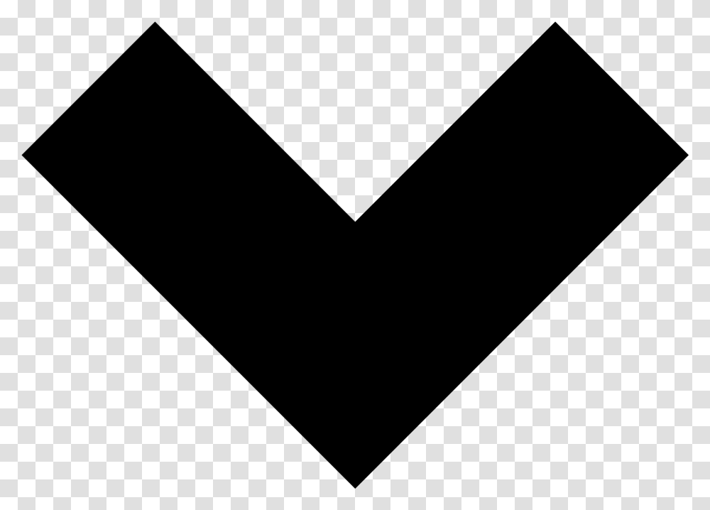 File Octicons Chevron Icomoon Arrow Down, Gray, World Of Warcraft Transparent Png