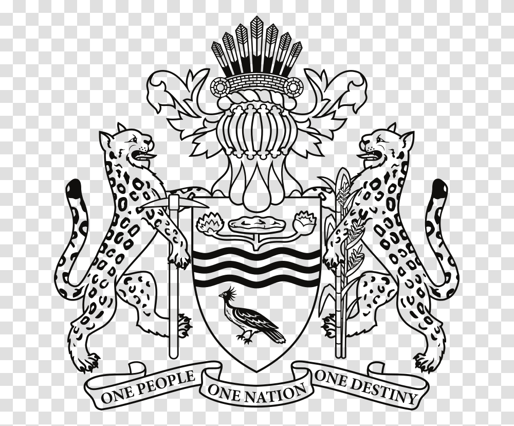 File Of Arms Guyana Coat Of Arms For Guyana, Emblem, Logo, Trademark Transparent Png