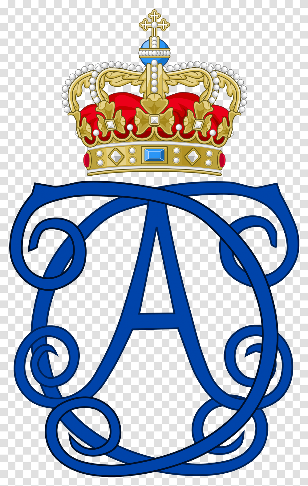 File Of Queen Charlotte Amalie Denmark Svg Coat Of Arm Of Greece, Accessories, Accessory, Jewelry, Crown Transparent Png