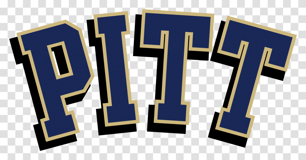 File Pittpanthers Pittsburgh Panthers Logo, Number, Word Transparent Png