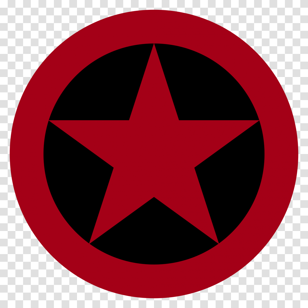 File Roundel Of The Albanian Air Force Circle, Star Symbol Transparent Png