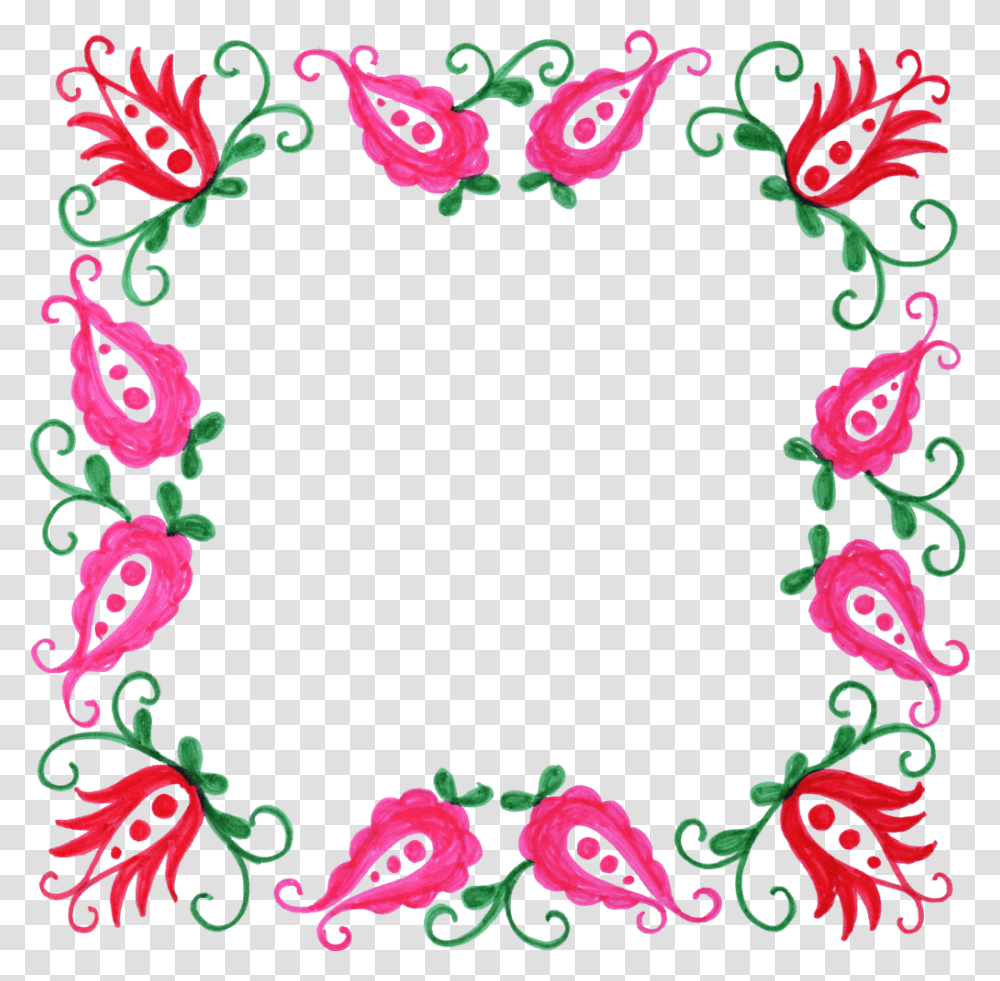 File Size Picture Frame, Floral Design, Pattern Transparent Png