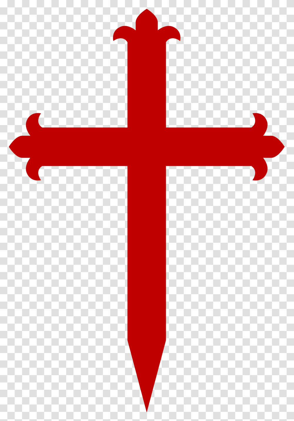 File St James Svg Cross Of St James, Crucifix, Logo, Trademark Transparent Png