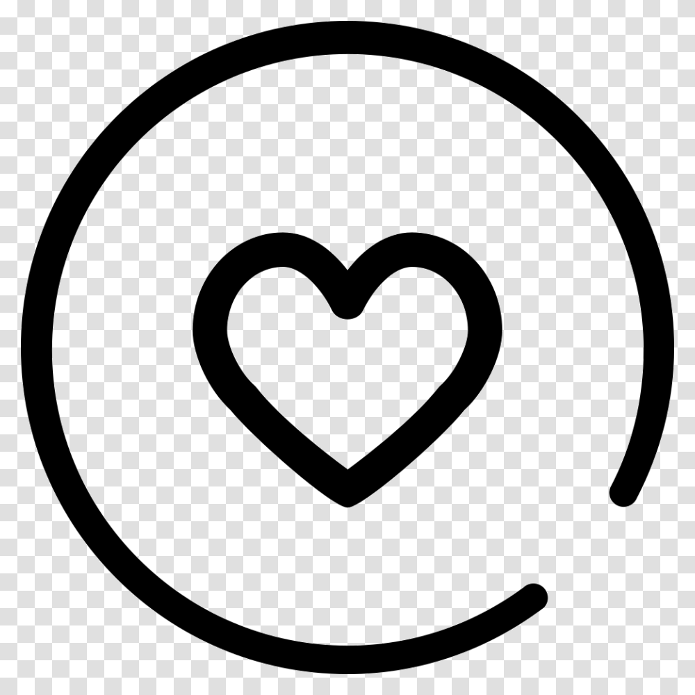 File Svg Disappointed Emoji Black And White, Heart, Stencil, Face Transparent Png