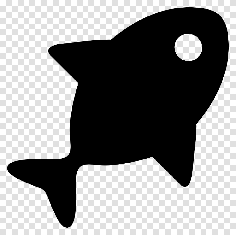 File Svg Fish Meat Icon, Silhouette, Sea Life, Animal, Whale Transparent Png