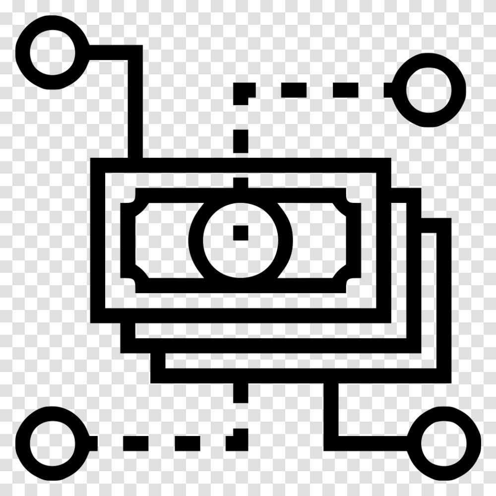 File Svg Flow Of Money Icon, Number, Utility Pole Transparent Png