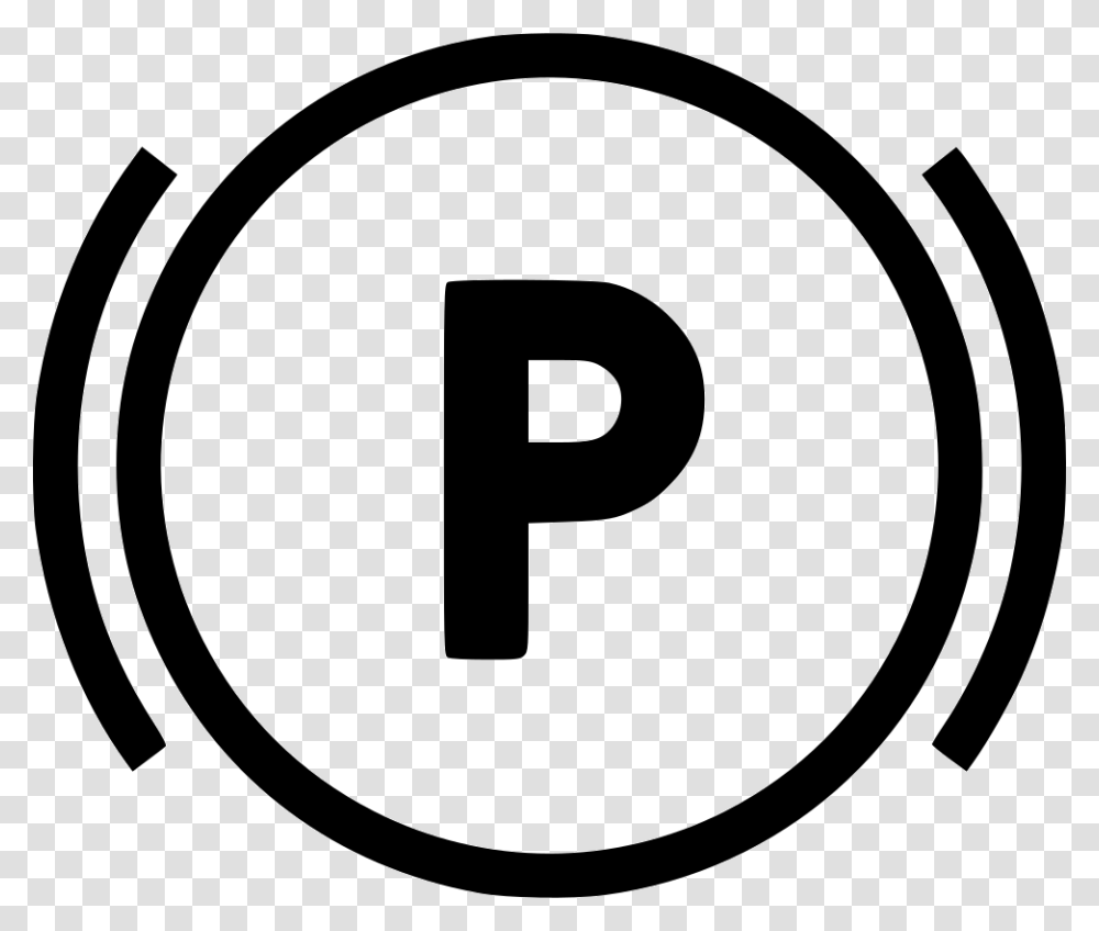 File Svg Parking Brake Icon, Number, Alphabet Transparent Png