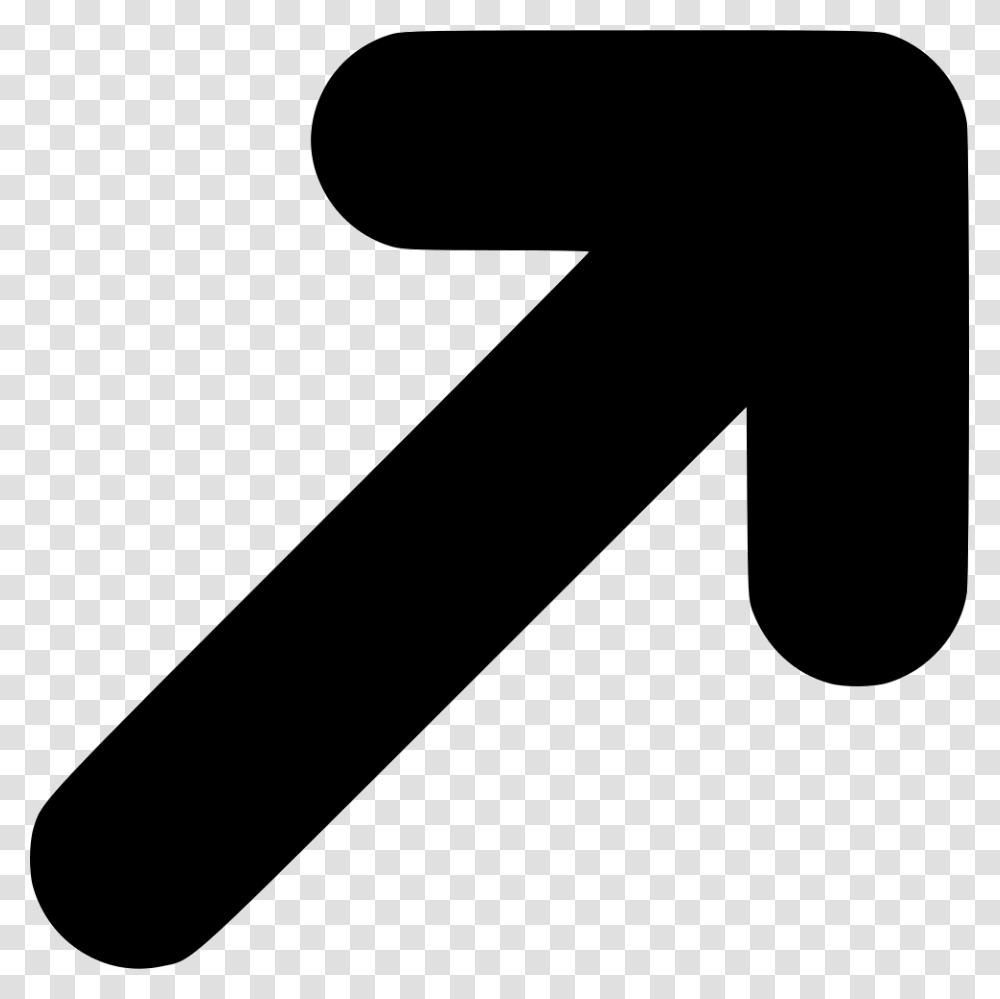 File Svg Right Up Arrow Symbol, Number, Axe, Tool Transparent Png