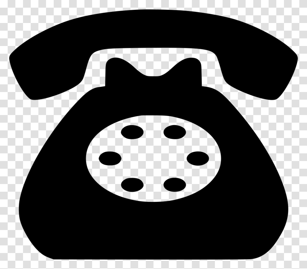 File Svg Scalable Vector Graphics, Phone, Electronics, Dial Telephone, Stencil Transparent Png