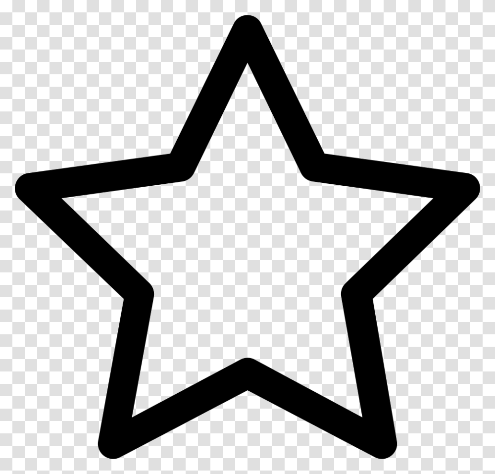 File Svg Star Line Icon, Star Symbol, Shovel, Tool Transparent Png
