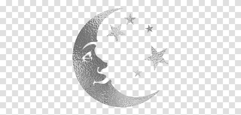 File Svg Sun And Moon Moon Stars And Clouds Stencils, Symbol, Star Symbol Transparent Png