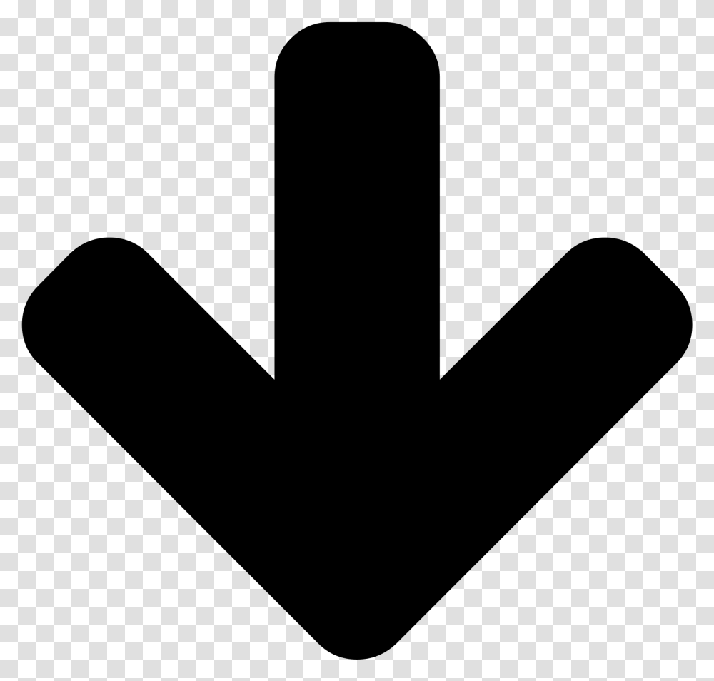 File Svg Wikimedia Commons Arrow Down Font Awesome Svg, Gray Transparent Png