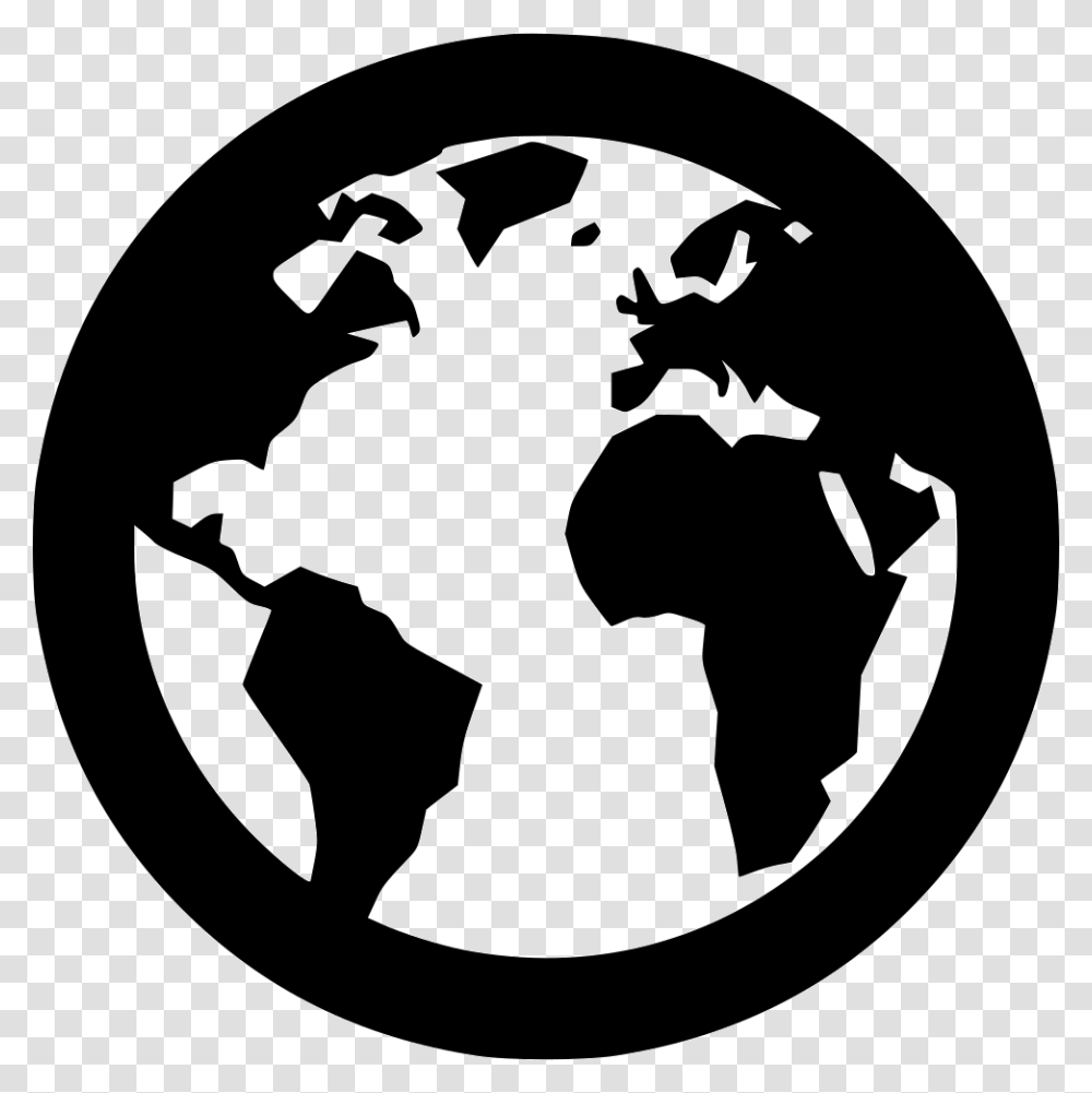 File Svg World Map White, Stencil, Logo, Trademark Transparent Png