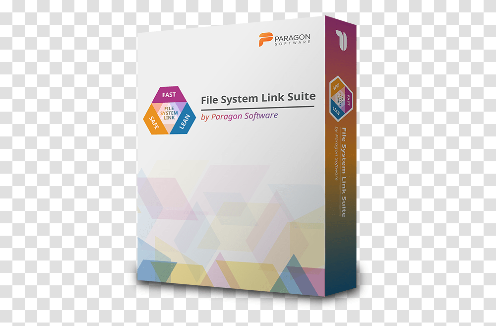 File System Link Business Suite By Paragon Software Paragon File System Link Business Suite, Paper, Poster, Advertisement Transparent Png