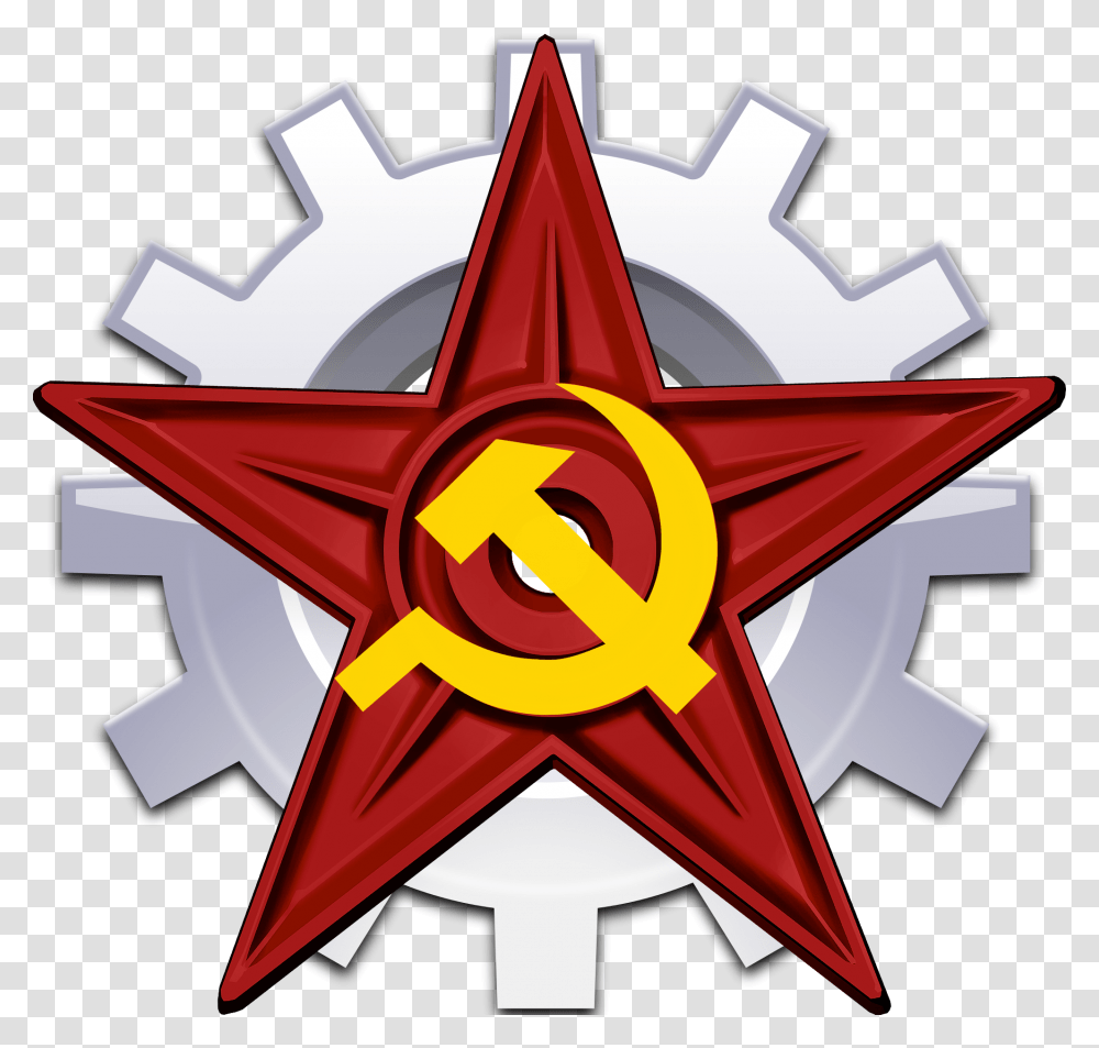 File The Workers Parti Communiste Sud Africain, Cross, Star Symbol Transparent Png