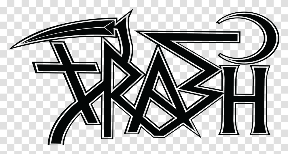 File Trash Logo Trash Gang T Shirt Roblox, Star Symbol, Stencil Transparent Png
