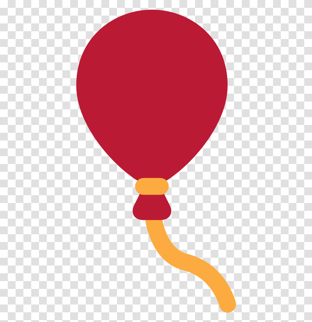 File Twemoji 1f388 Svg Twitter Balloon Emoji High Clip Art, Vehicle, Transportation, Aircraft, Hot Air Balloon Transparent Png