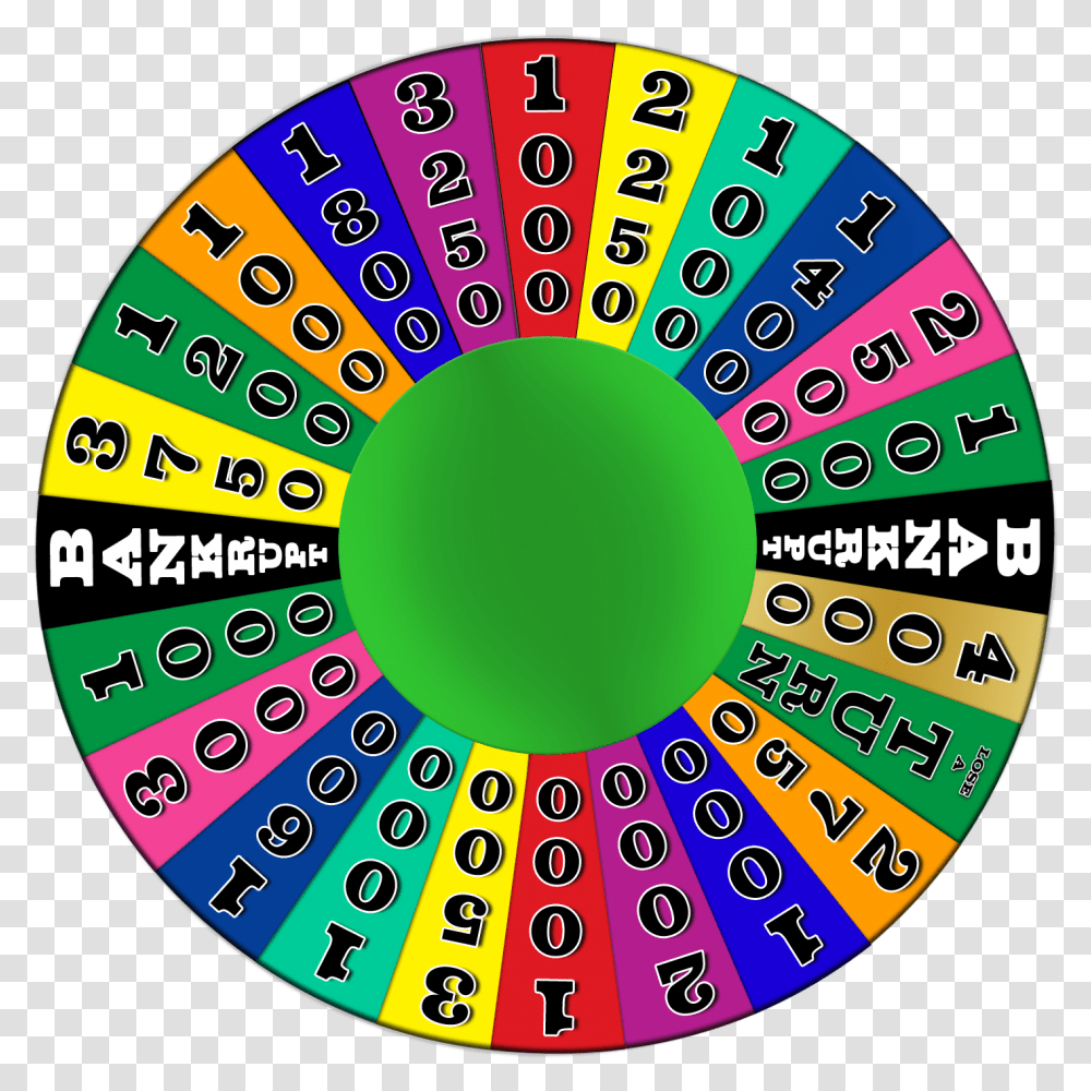 File Wheeloffortune2 Wikipedia Wheel Of Fortune Wheel Template, Flyer, Poster, Paper, Advertisement Transparent Png