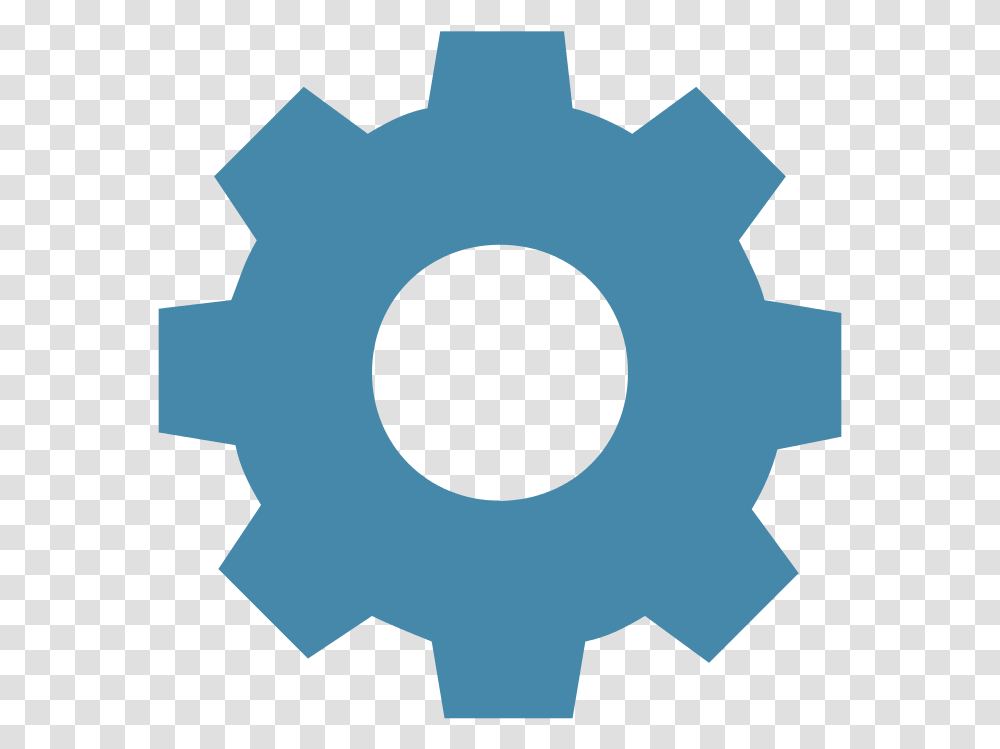 File Wikifont Unie018 Cog Blue Svg Optimisation Icon, Machine, Gear, Cross Transparent Png