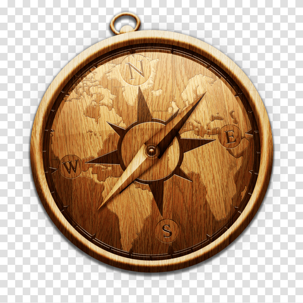 File Wood Safari Icon, Compass, Clock Tower, Architecture, Building Transparent Png