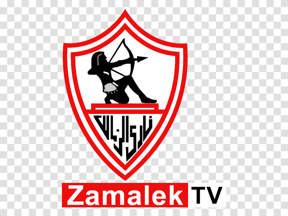 File Zamalektv Zamalek Sc, Armor, Shield, Poster, Advertisement Transparent Png