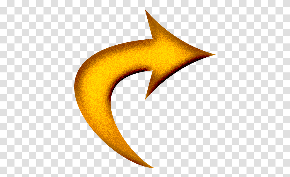 Filearrow Curvedpng Wikimedia Commons Curved Golden Arrow, Symbol, Logo, Trademark, Bird Transparent Png