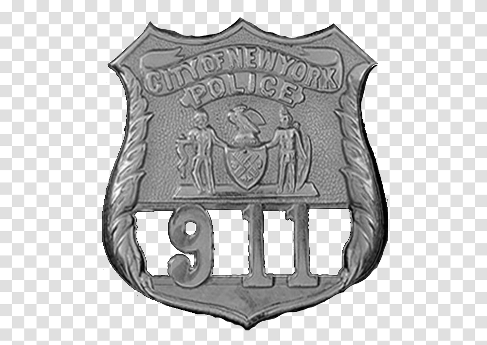 Filebadge Of A New York City Police Department Officerpng City Of New York Police Badge, Logo, Symbol, Trademark, Buckle Transparent Png