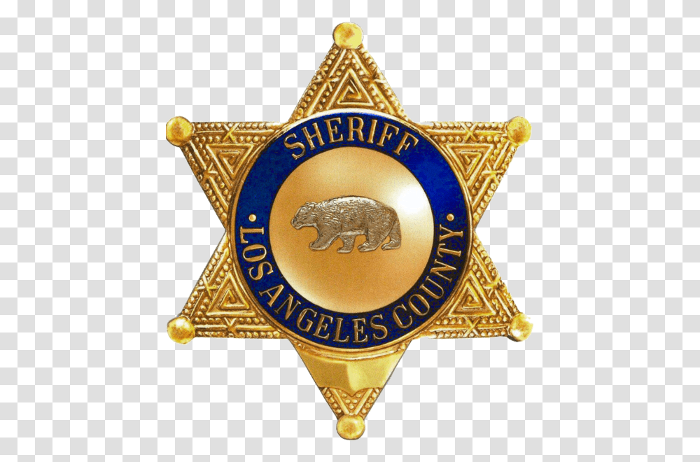 Filebadge Of The Sheriff Los Angeles County California Bob Hunter Memorial Park, Logo, Symbol, Trademark, Lizard Transparent Png