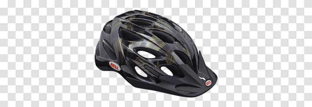 Filebell Arella Black Gold Flowerspng Cycle City The Bicycle Helmet, Clothing, Apparel, Crash Helmet Transparent Png