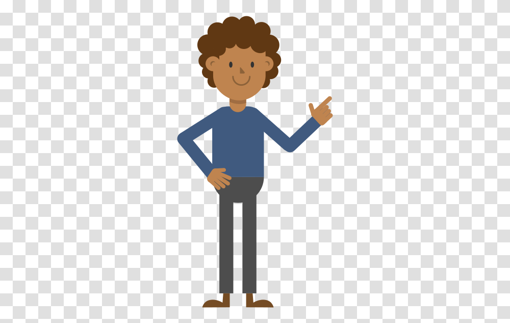Fileblack Man Pointing To The Right Cartoon Vectorsvg Pointing Finger Cartoon, Standing, Sleeve, Clothing, Cross Transparent Png