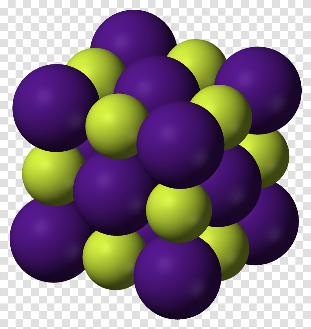Filecaesium Fluorideunitcell3dionicpng Wikipedia Potassium Fluoride Crystal Structure, Sphere, Balloon Transparent Png