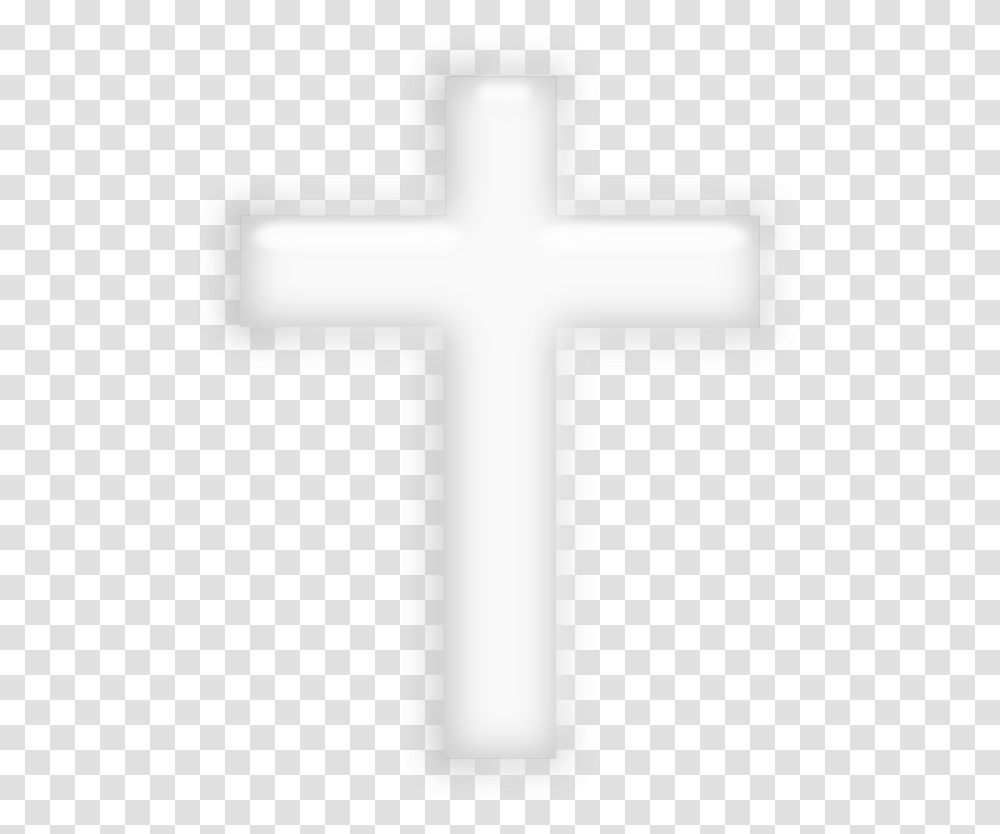 Filechristianitysymbolwhitesvg Wikimedia Commons Cross, Crucifix Transparent Png