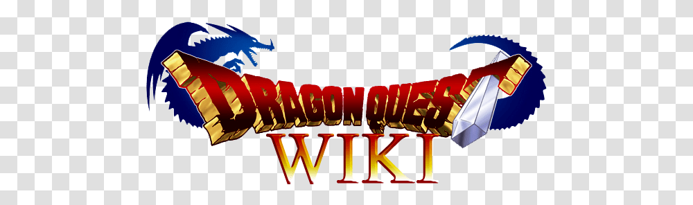 Filedragon Quest Wiki Logopng From Square Enix The Dragon Quest Logo, Word, Text, Alphabet, Leisure Activities Transparent Png