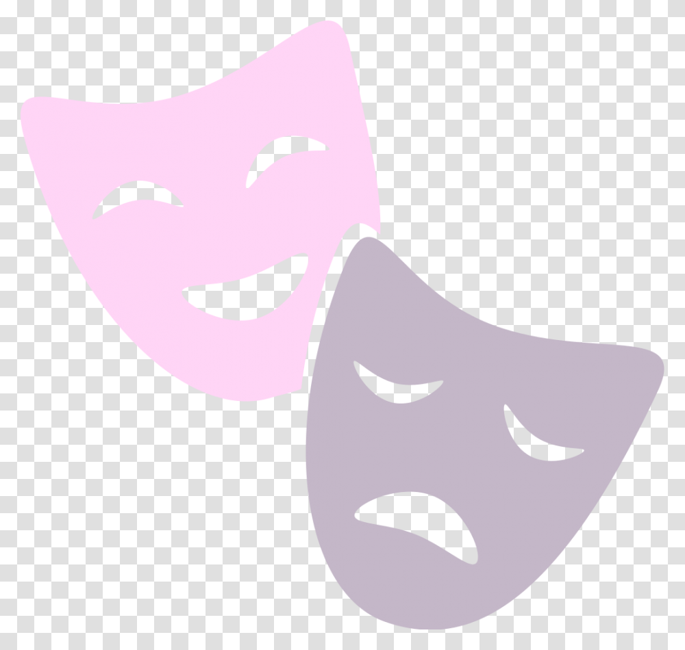 Filedrama Masks1svg Wikimedia Commons Clip Art, Stencil, Symbol, Heart Transparent Png