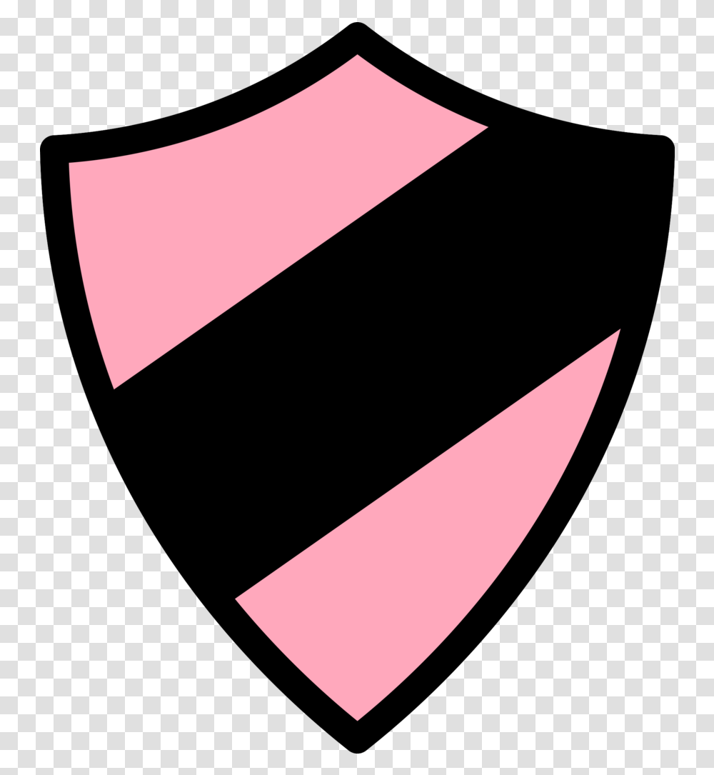 Fileemblem Icon Pink Blackpng Wikimedia Commons Font Logo Pink Black, Armor, Shield, Rug, Art Transparent Png