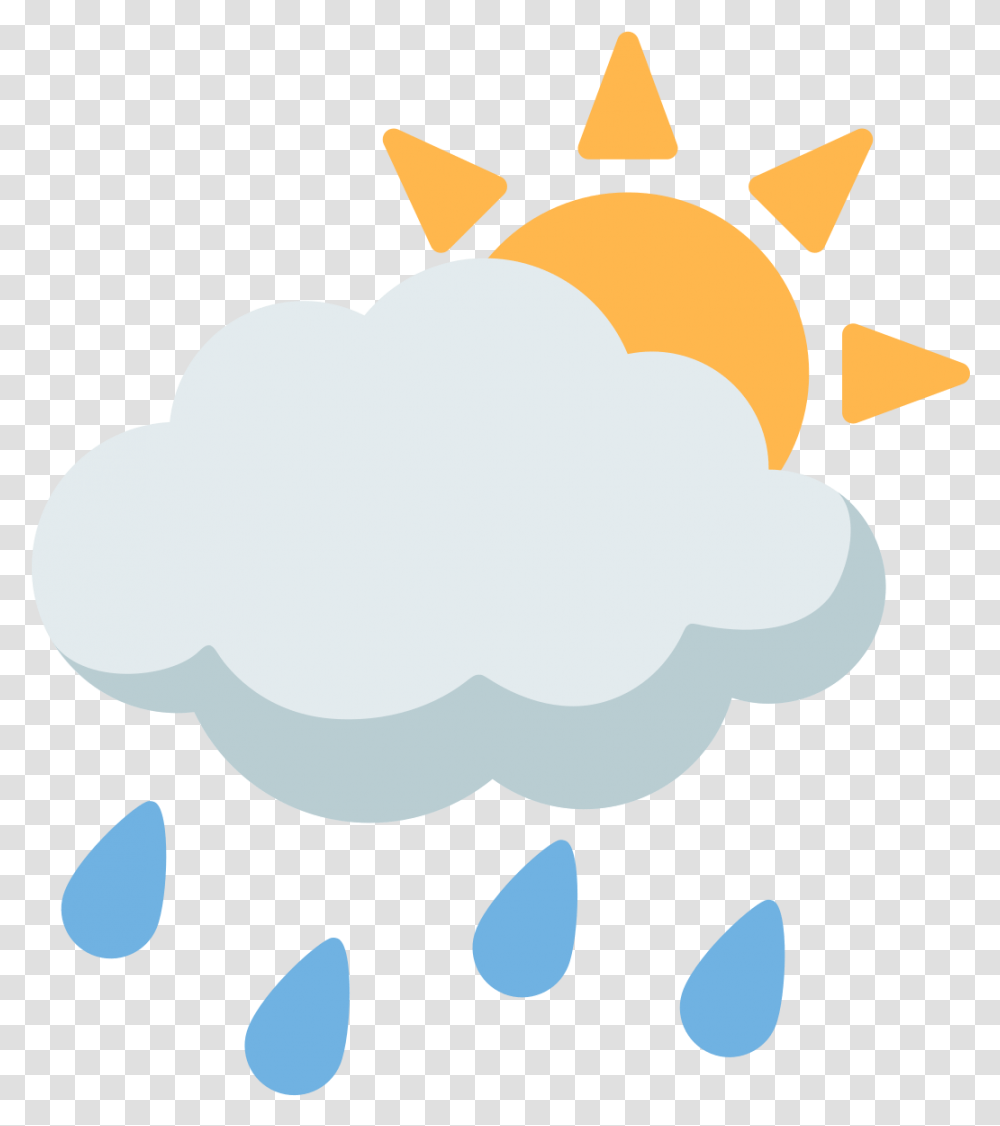 Fileemoji U1f326svg Wikimedia Commons Sun Behind Clouds Emoji, Graphics, Art, Outdoors, Pillow Transparent Png