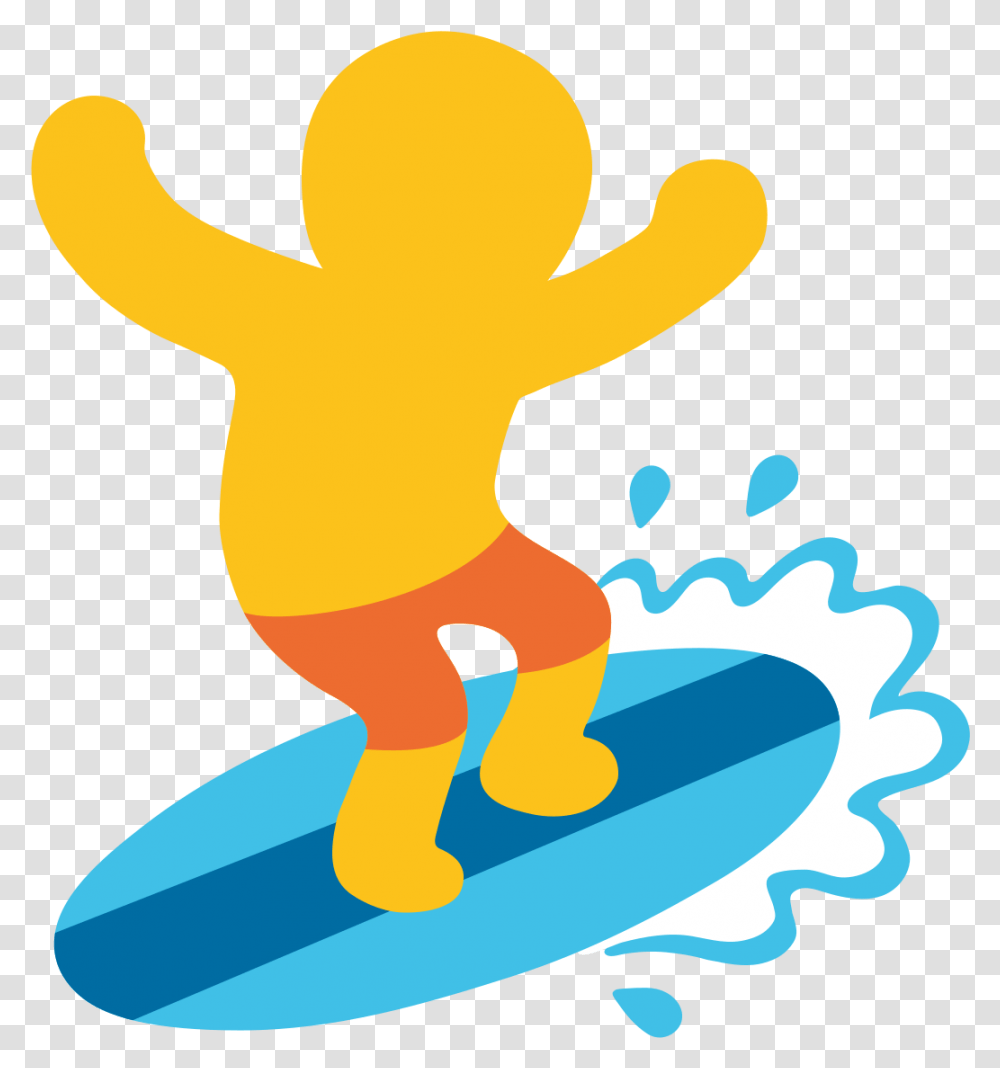 Fileemoji U1f3c4svg Wikimedia Commons Emoji Surf, Outdoors, Nature, Water, Sea Transparent Png