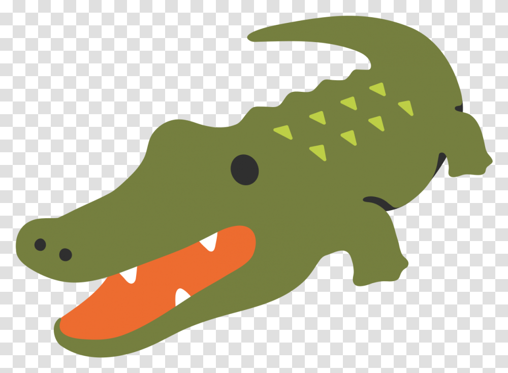 Fileemoji U1f40asvg Wikimedia Commons Clipart Alligator, Reptile, Animal, Dinosaur, Crocodile Transparent Png