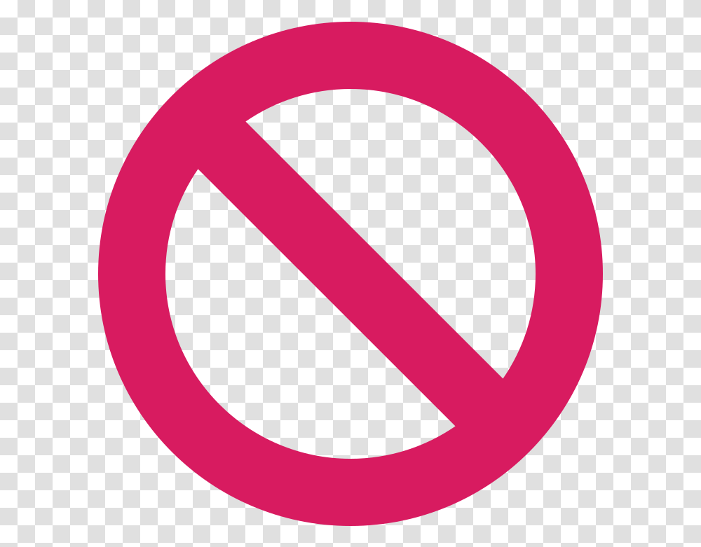 Fileeo Circle Pink Not Allowedsvg Wikimedia Commons London Victoria Station, Symbol, Sign, Road Sign, Text Transparent Png