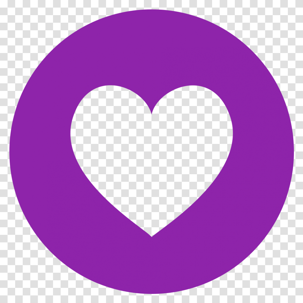 Fileeo Circle Purple Heartsvg Wikimedia Commons Heart In A Circle Red, Moon, Outer Space, Night, Astronomy Transparent Png