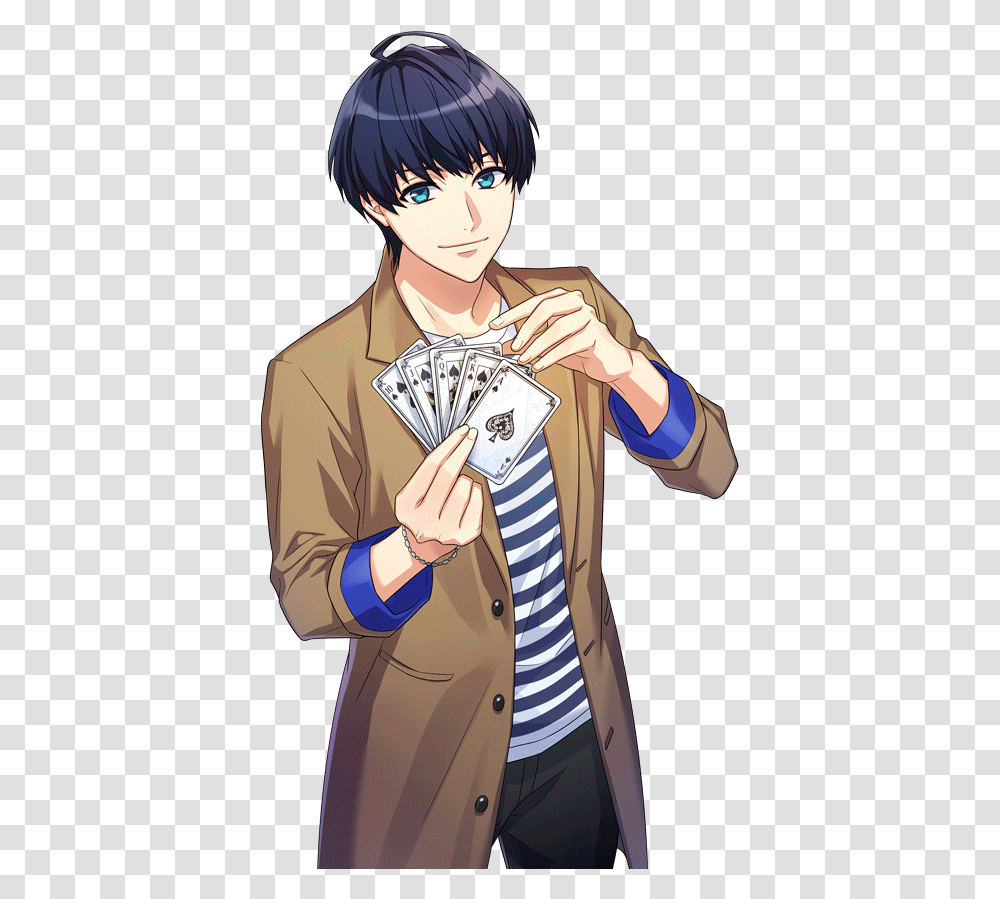 Filefearless Poker Face Tsumugi Serious Sr A3 Tsumugi, Tie, Accessories, Accessory, Person Transparent Png