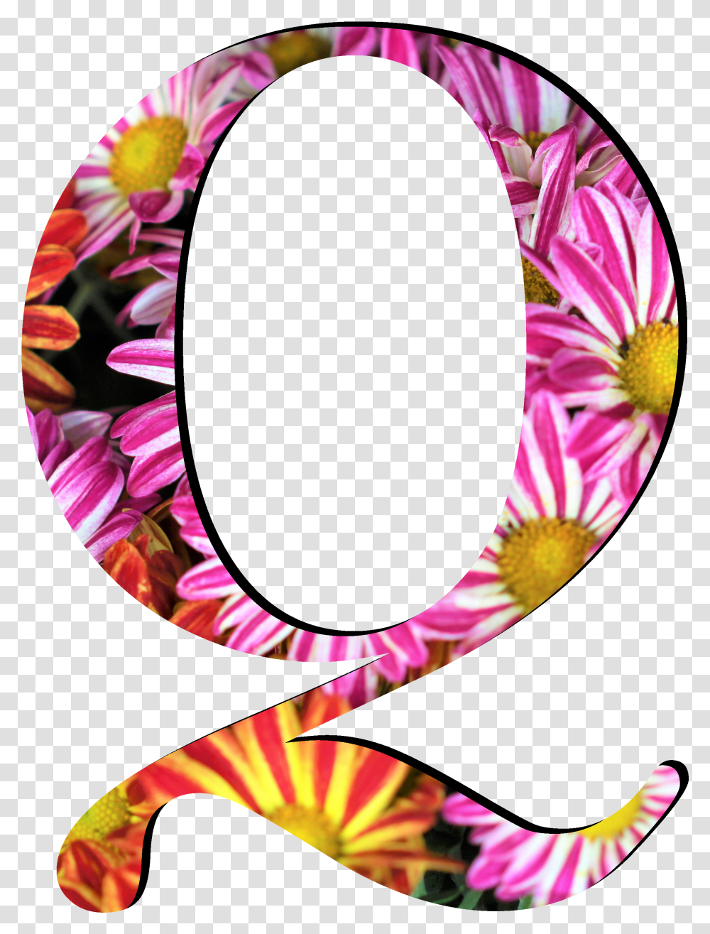 Fileflower Pattern Letters Qpng Wikimedia Commons Circle Transparent Png