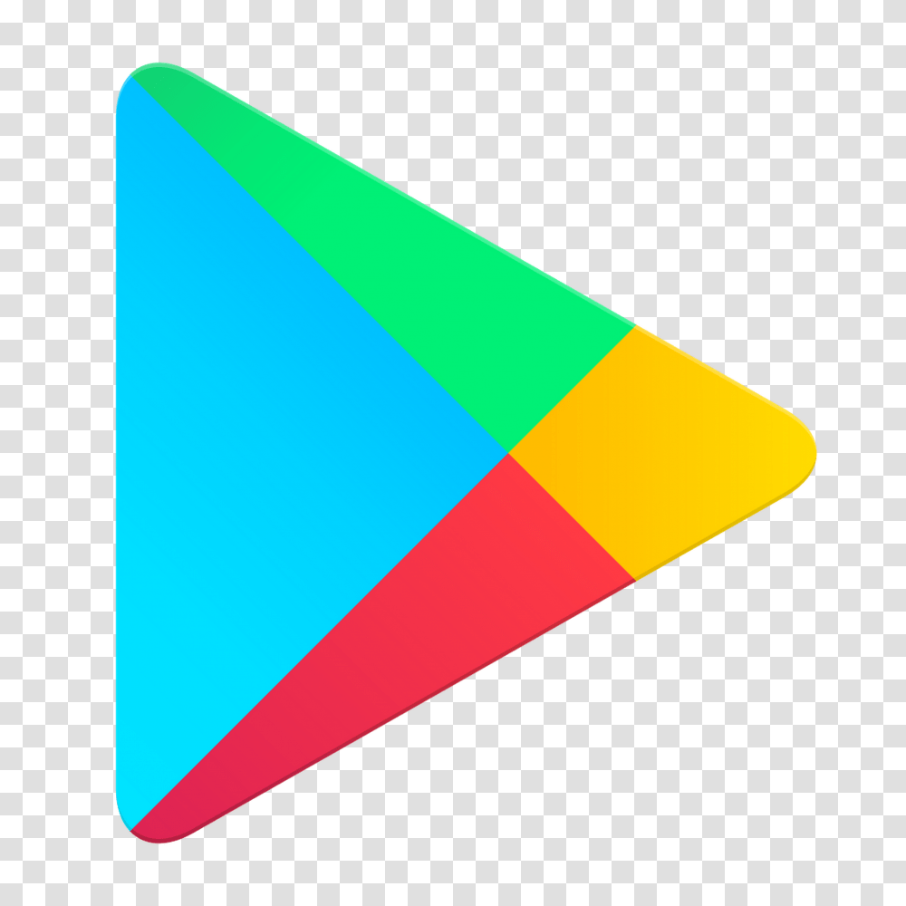 Filegoogle Play Symbol 2016svg Wikimedia Commons Google Play Logo, Triangle Transparent Png