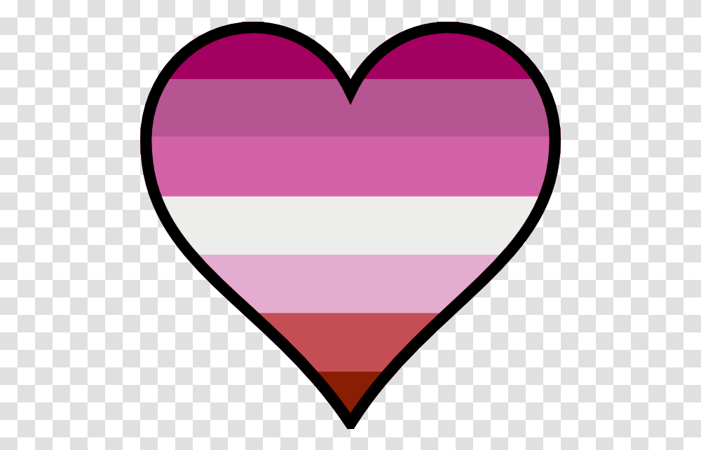 Fileheart Lesbian Pridepng Wikimedia Commons Lesbian Pride Flag Heart, Plectrum, Light Transparent Png