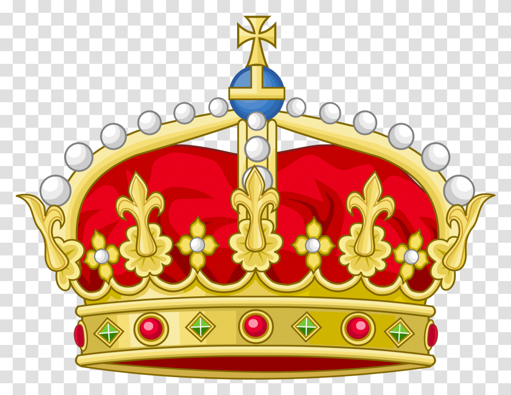 Fileheraldic Crown Of The Spanish Heir Apparent As Prince Heraldic Crown, Accessories, Accessory, Jewelry, Birthday Cake Transparent Png